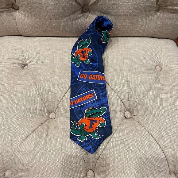 VTG Florida Gators  Silk Necktie - Picture 1 of 5